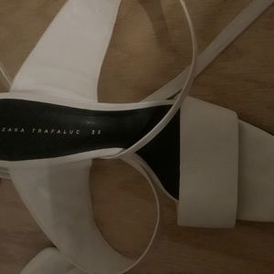 Zara shoes white